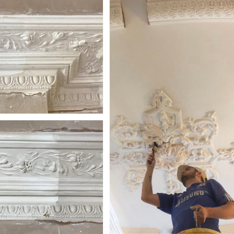 keaneys match existing plasterwork 